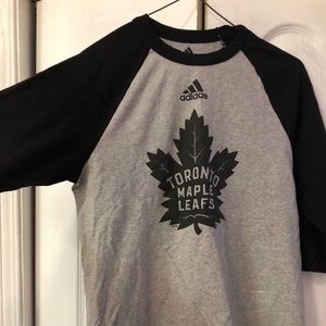 Toronto Maple Leafs Adidas Baseball Tee